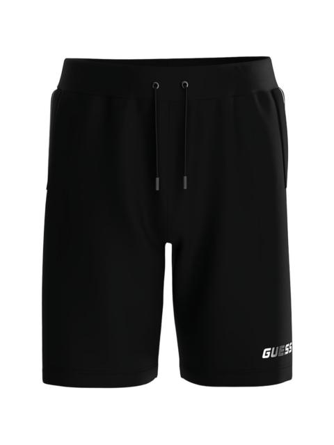 GUESS USA logo-print drawstring-detail shorts