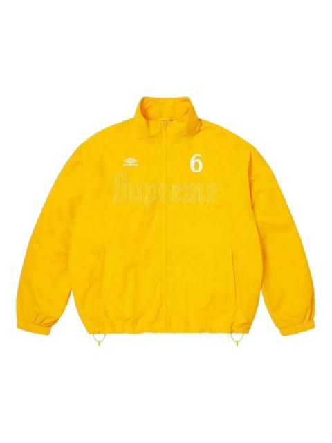 Supreme Supreme x Umbro SS26 Rhinestone Track Jacket 'Yellow' SUP-SS26-331-YLW