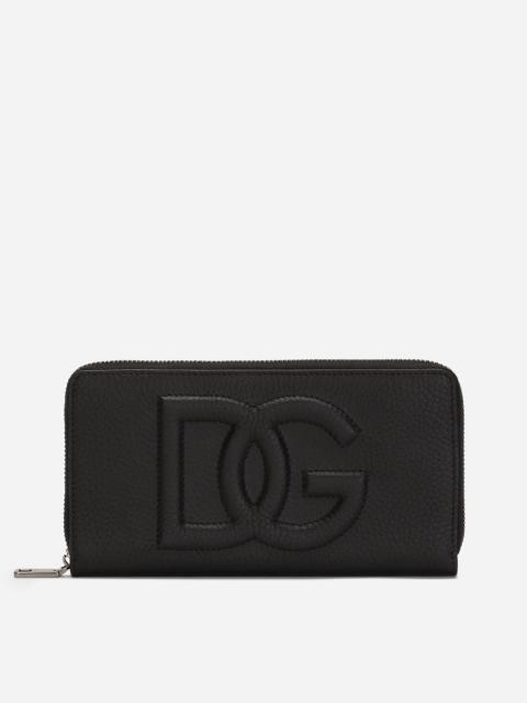 Dolce & Gabbana Zip-around DG Logo wallet
