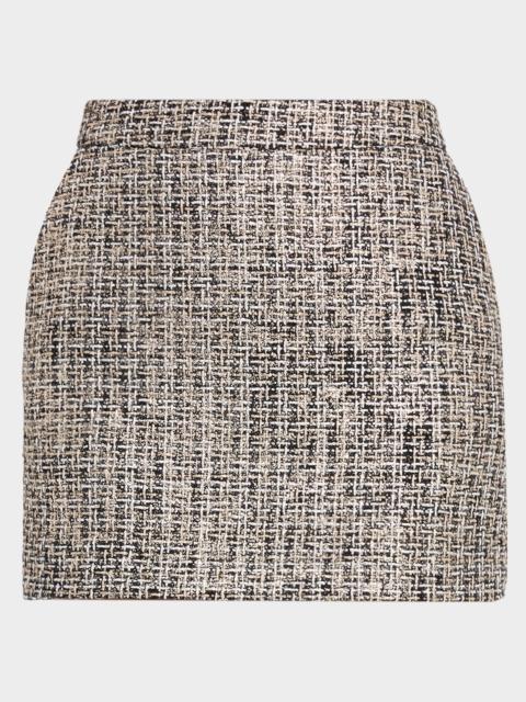 GENERATION LOVE Kendra Tweed Mini Skirt