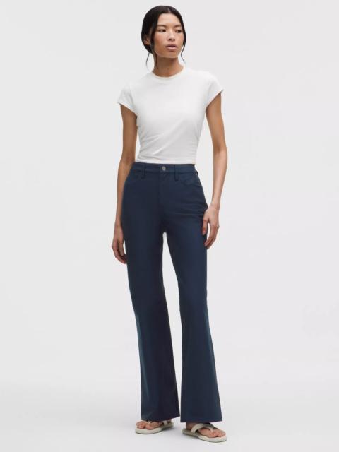 lululemon EasyFive High-Rise Subtle-Flare Pant *Short