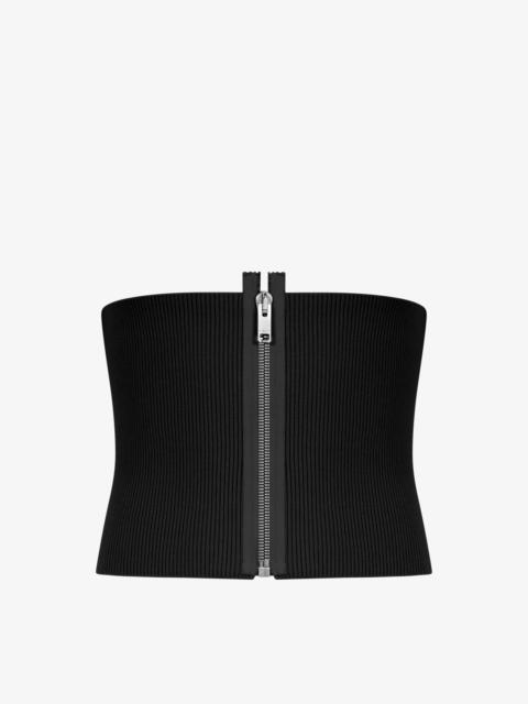 Givenchy Knitted zipped belt