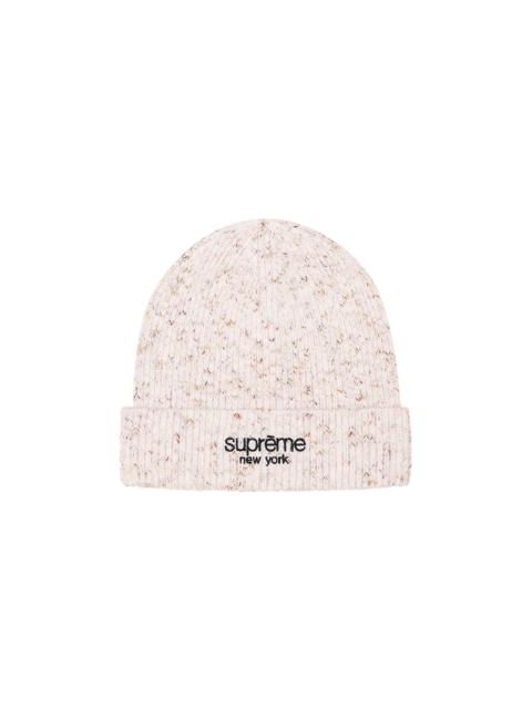 Supreme Rainbow Speckle Beanie 'White'