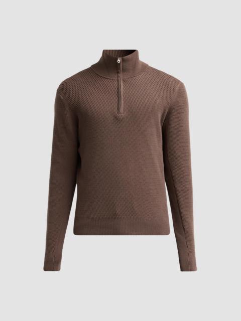 rag & bone Men's Danton Waffle-Knit Sweater - Stonewall