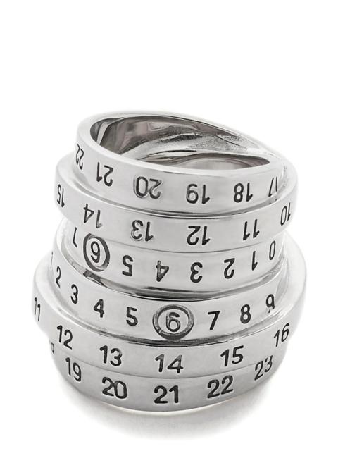 MM6 Maison Margiela Logo ring