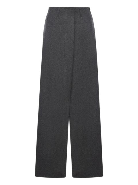 NICCOLÒ PASQUALETTI asymmetric wool trousers