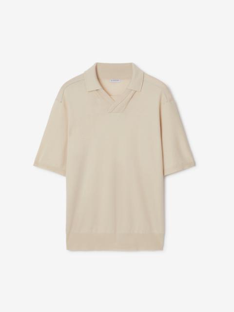 Burberry Wool Polo Shirt