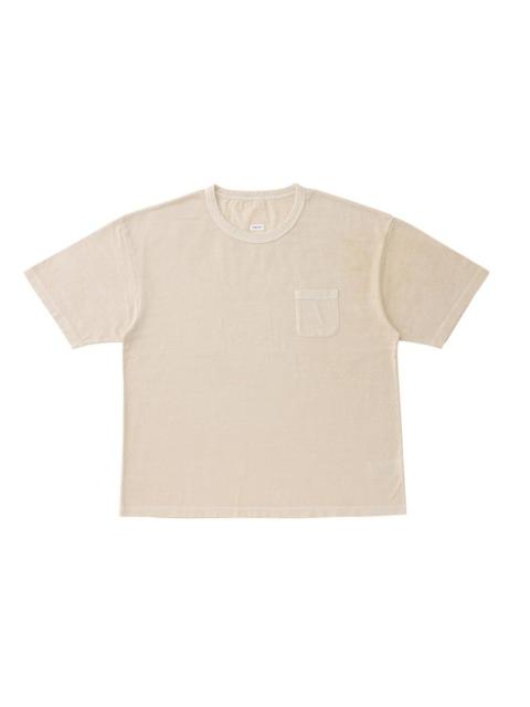 visvim AMPLUS TEE S/S (U.D.) YELLOW