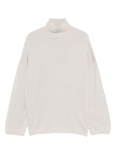Allude roll-neck sweater