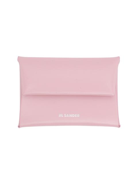 Jil Sander Pink Folded Coin Pouch