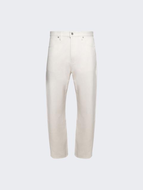 Jil Sander Loose Denim Jeans Porcelain