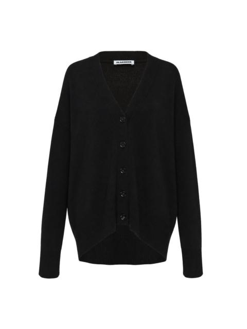 Jil Sander V-Neck Long Sleeve Cardigan