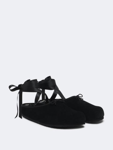 BIRKENSTOCK x Repetto Opera suede mules
