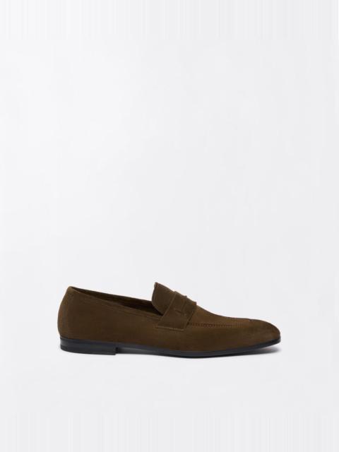 TOM FORD SUEDE SEAN PENNY LOAFER