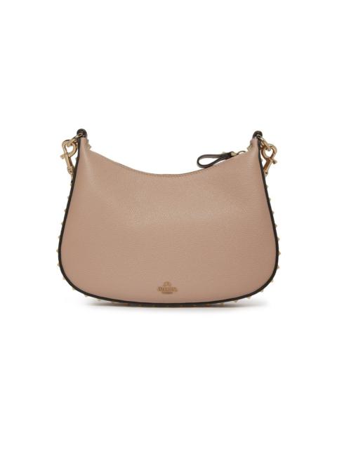 Valentino Rockstud small zippered hobo bag