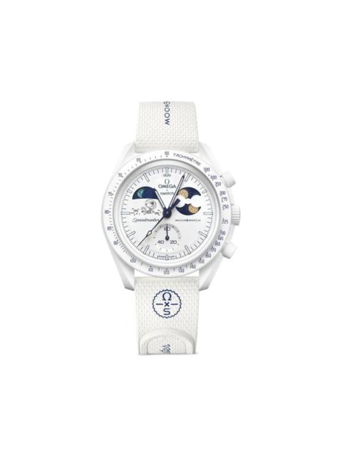 OMEGA x Swatch Moonphase bioceramic 42mm watch