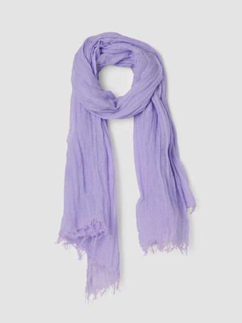 EILEEN FISHER Textured Linen Blend Scarf