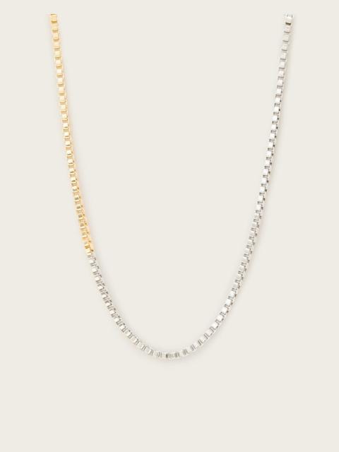 ALLSAINTS ZOE BOX CHAIN NECKLACE