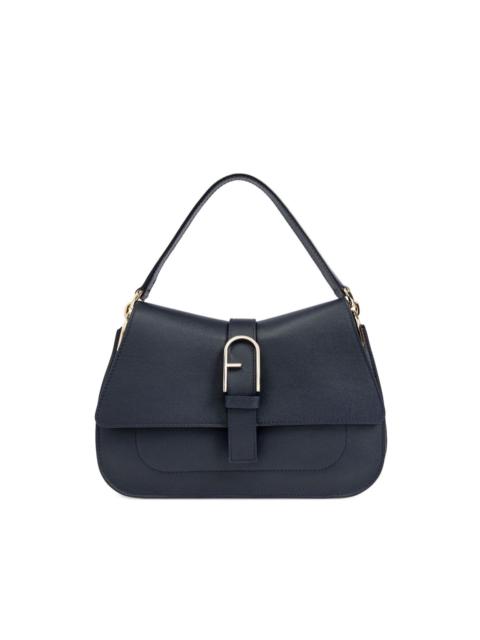 FURLA logo-buckle shoulder bag