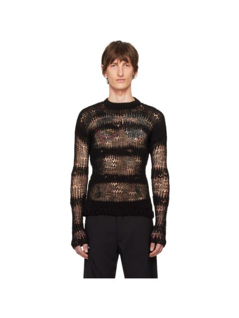 HELIOT EMIL™ Black Symbiotical Sweater