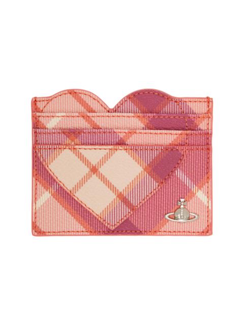 Vivienne Westwood Pink Heart Card Holder