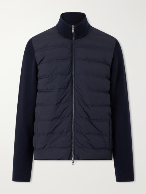 ORLEBAR BROWN Terrence III Quilted Shell and Merino Wool Down Jacket