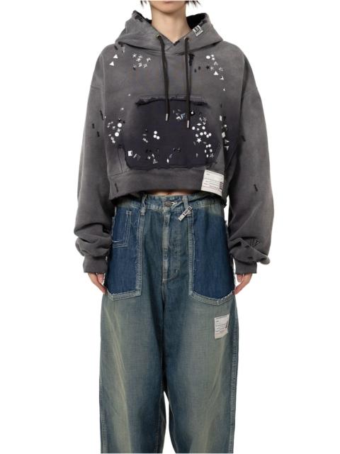 Maison MIHARAYASUHIRO Sun Faded Like Embellished Hoodie