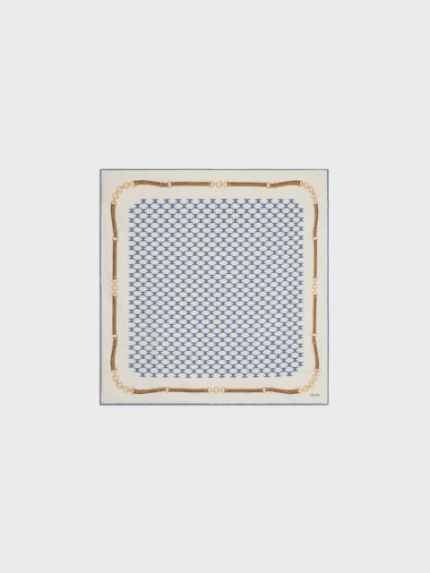 CELINE bandana in heritage silk twill | celine | REVERSIBLE