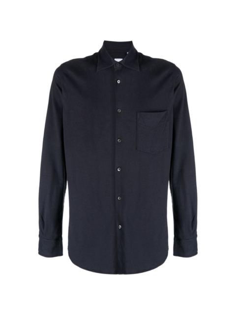 Aspesi spread-collar cotton shirt