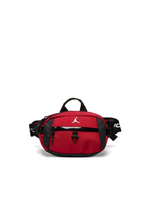 Jordan zip messenger bag