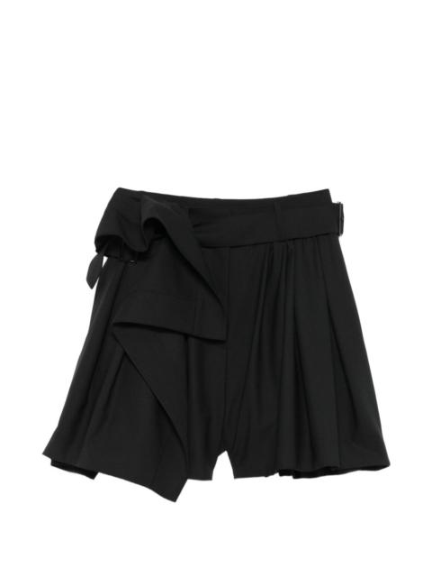 JUUN.J pocket pleated shorts