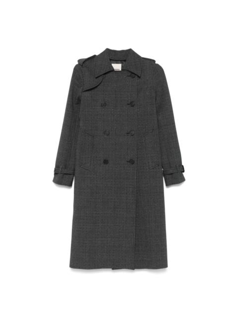 Sandro crystal-embellished coat