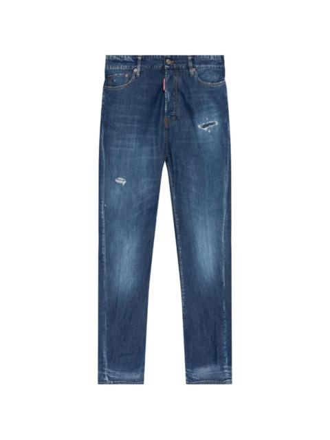 DSQUARED2 Loose Twst distressed-effect jeans
