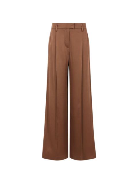Brunello Cucinelli pleated wide-leg trousers