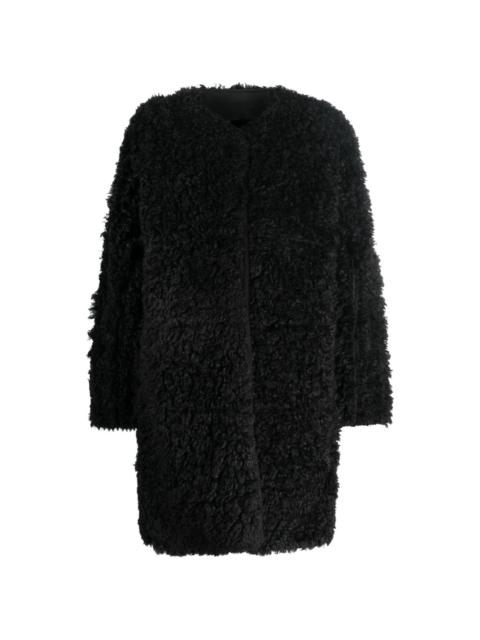 STAND STUDIO Paola reversible faux-shearling coat