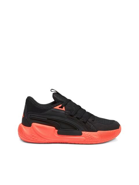PUMA Court Rider Chaos Slash "Neon Sun/Black" sneakers