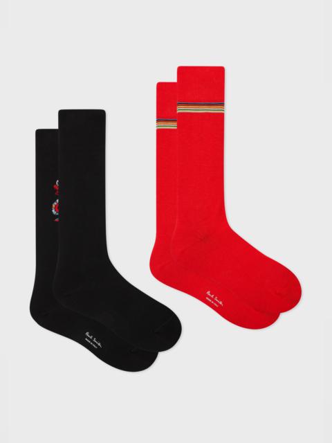 Paul Smith Lunar New Year Socks Two Pack