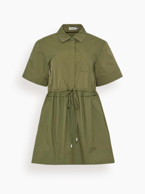 Dawson Shirt Dress in Olive