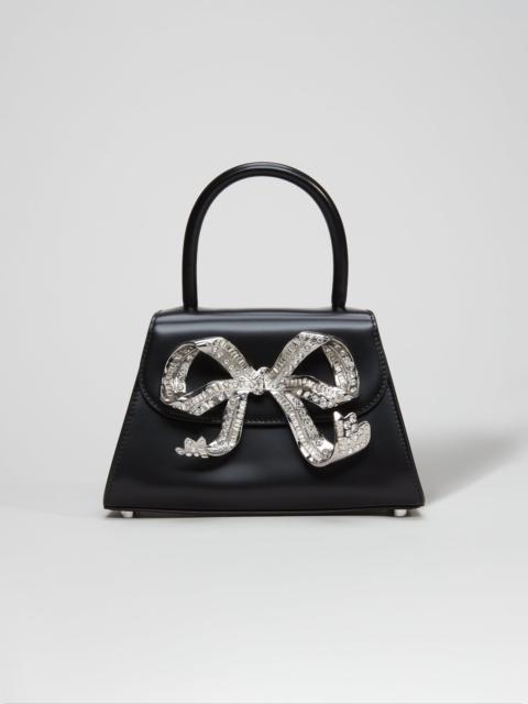 The Bow Mini in Black with Diamanté