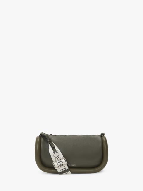 JW Anderson BUMPER-15 - LEATHER SHOULDER BAG WITH ADDITIONAL WEBBING STRAP