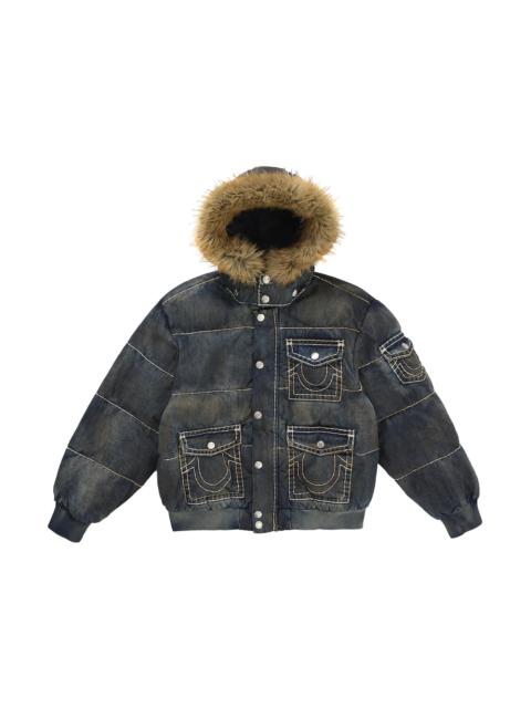 Supreme Supreme True Religion Puffer Jacket Navy