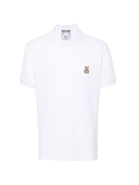 Teddy Bear-patch polo shirt