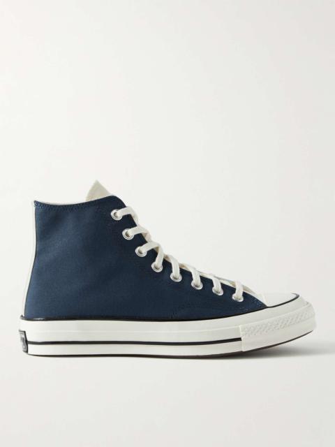 Chuck 70 Colour-Block Canvas High-Top Sneakers