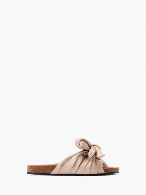 JW Anderson BOW FLAT SANDALS