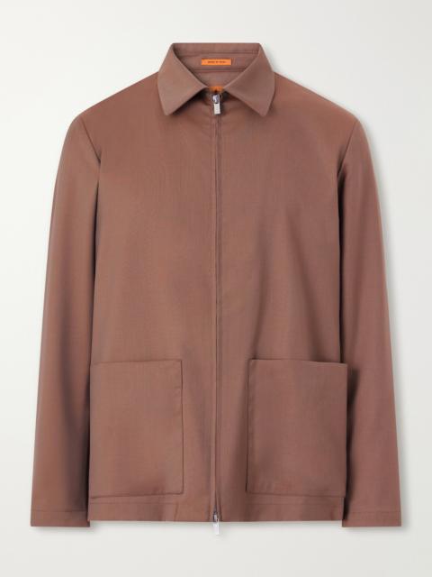 BARENA Cotton-Blend Gabardine Overshirt