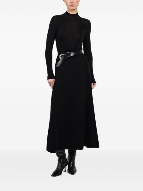 MARIA McMANUS long-sleeve ribbed midi dress