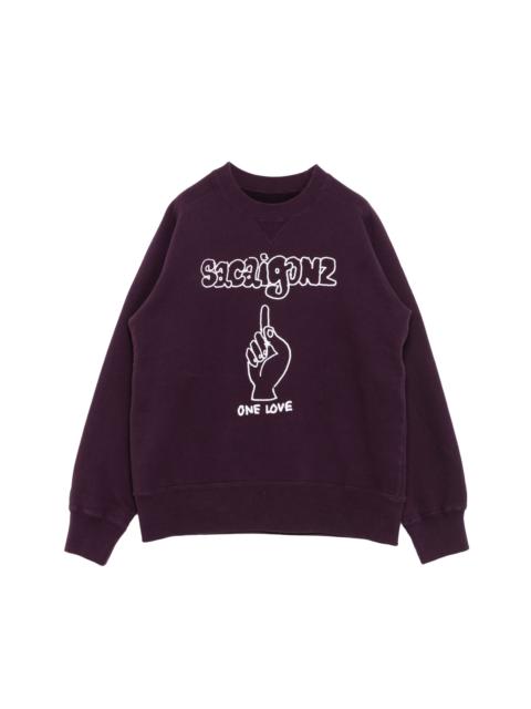 sacai Gonz Sacaigonz Sweatshirts Purple | wananluxury