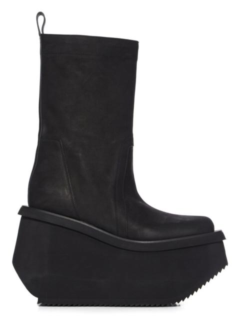 Rick Owens platform ankle boots