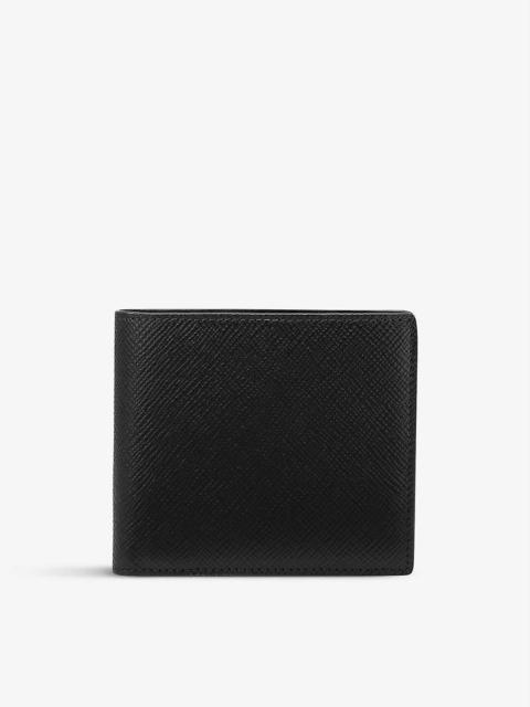 Ludlow bi-fold grained leather wallet