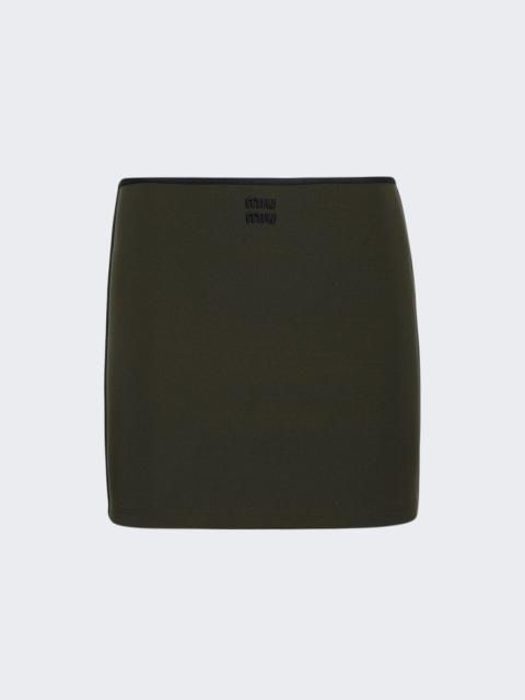 Miu Miu Mini Skirt Militare